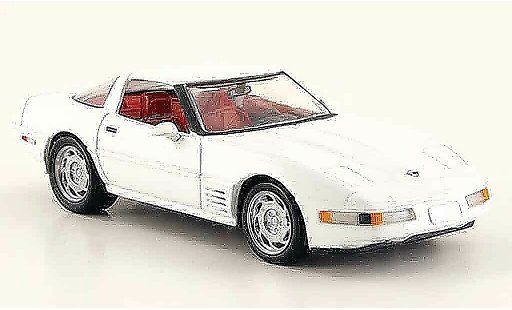 Chevrolet Corvette ZR1 1/43 Detail Cars Coupe wit modelauto
