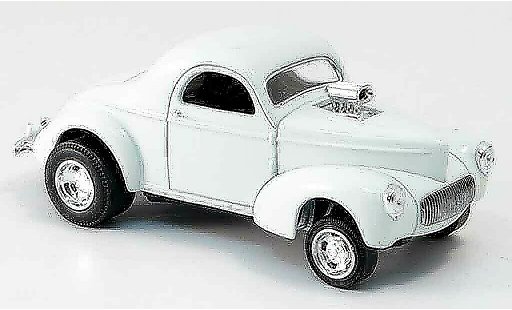 Willys Coupe 1941 1/43 Eagle wit Strassenversion modelauto
