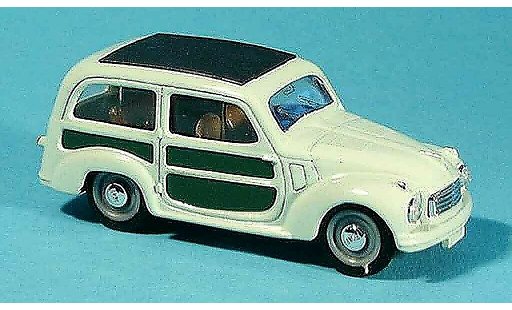 Fiat 500 C 1/43 Brumm Belvedere groen 1951 modelauto