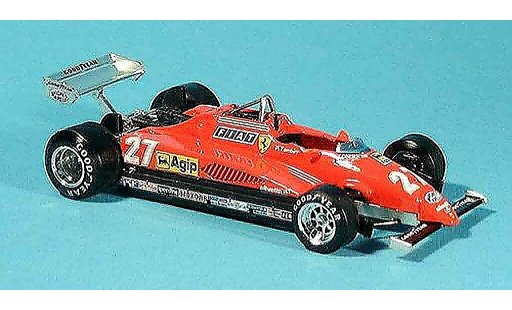Ferrari 126 C2 1/43 Brumm no.27 p.tambay gp monza modelauto