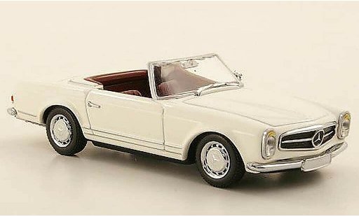 Mercedes 230 SL 1/43 Minichamps (W113) wit modelauto