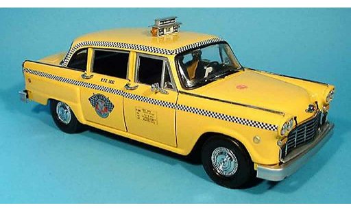 Checker Taxi taxi 1/18 Sun Star new york 1981 a11 modelauto