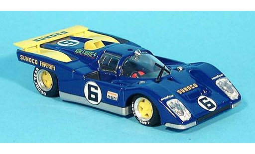 Ferrari 512 M 1/43 Brumm no.6 daytona 1971 modelauto