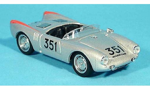 Porsche 550 1954 1/43 Brumm 1500 Spider No.351 Mille Miglia modelauto