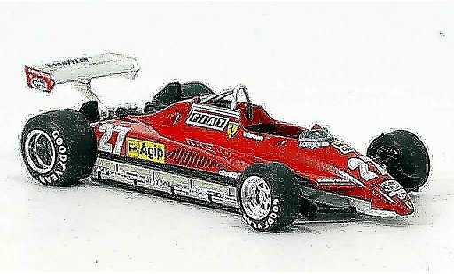 Ferrari 126 C2 1/43 Brumm no.27 g.villeneuve gp san marino modelauto