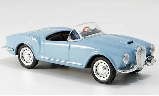 Lancia Aurelia B24 1/43 Brumm spider blauw open 1956 modelauto