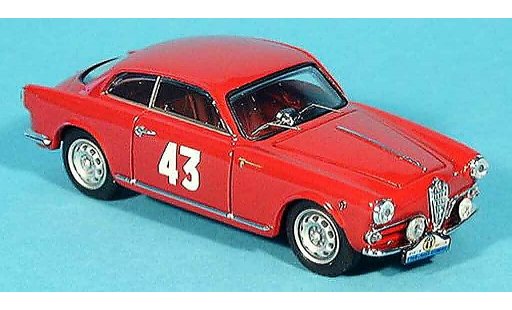 Alfa Romeo Giulietta berlina 1/43 Bang no.43 sc vidilles tour de france 1956 modelauto