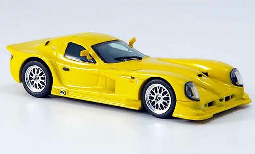 Panoz Esperante Street 1/43 Vitesse Street geel modelauto