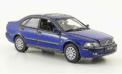 Volvo S40 Base 1/43 Minichamps blauw 2000 modelauto