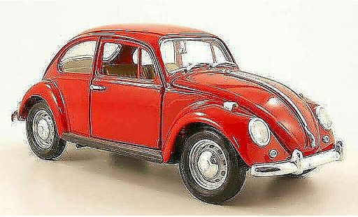 Volkswagen Kafer Base 1/18 Yat Ming rood 1967 modelauto