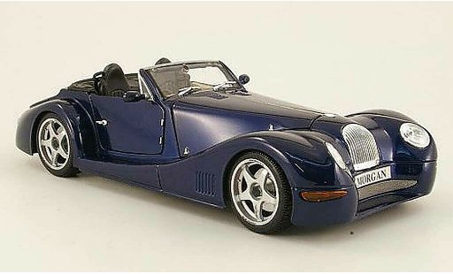 Morgan Aero Base 1/18 Maisto 8 blauw modelauto