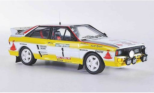 Audi Quattro rallye 1/43 Trofeu No.1Team HB H.Mikkola / A.Hertz Rally de Portugal 1984 modelauto