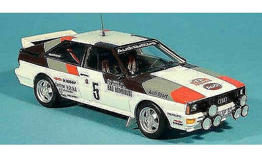 Audi Quattro coupe 1/43 Trofeu Monte Carlo H.Mikkola/A.Hertz 1981 modelauto