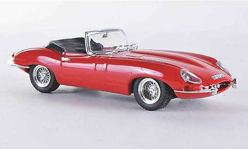 Jaguar E-Type Roadster 1/43 Best rood modelauto