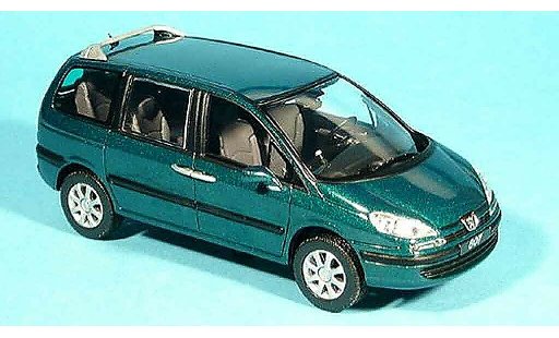 Peugeot 807 Base 1/43 Norev groen 2002 modelauto