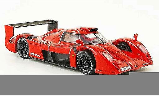 Toyota GT One Base 1/43 Onyx rood 1998 modelauto