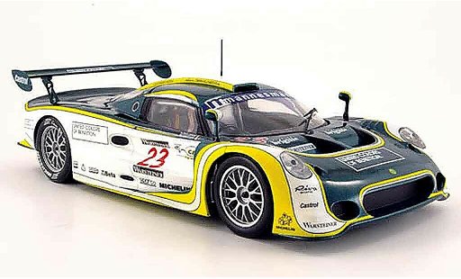 Lotus Elise GT1 1/18 Sun Star benetton helsinki gp nr. 23 1999 modelauto