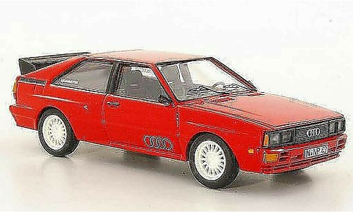 Audi Quattro coupe 1/43 Trofeu rood LHD modelauto