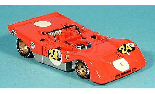 Ferrari 312 PB 1/43 Brumm no.24 ignazio giunti buenos aires 1971 modelauto