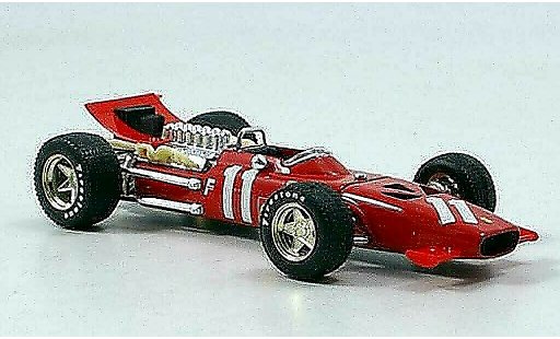 Ferrari 312 F1 1/43 Brumm No.11 C.Amon GP Monte Carlo 1969 modelauto