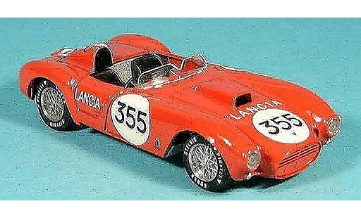 Lancia D24 Base 1/43 Brumm no.355 piero taruffi winnaar targa florio 1954 modelauto