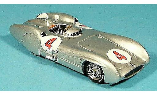 Mercedes W 196 Base 1/43 Brumm C No.4 K.Kling Prove Avus 1954 modelauto