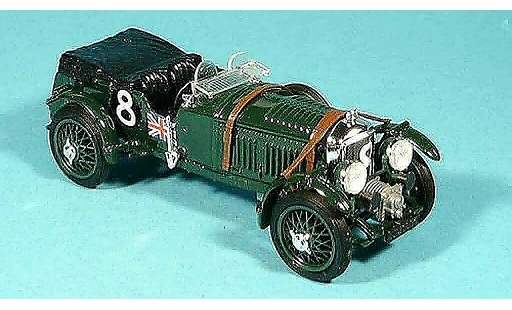 Bentley Speed 6 course 1/43 Brumm Le Mans D.John Benjafield 1932 modelauto