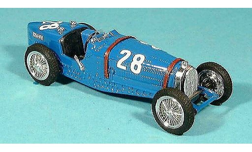 Bugatti Type 59 grand prix 1/43 Brumm G.P. Monaco 1933 modelauto