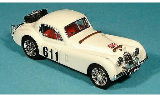 Jaguar XK 120 1/43 Brumm coupe alpenrallye 1953 modelauto