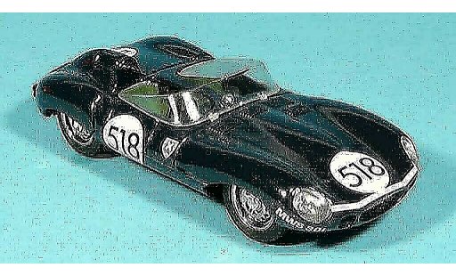 Jaguar D-Type 1957 1/43 Brumm mille miglia no. 518 modelauto