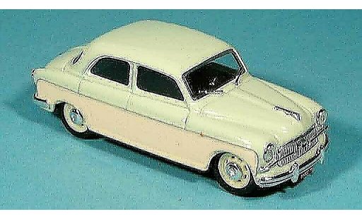 Fiat 1400 B 1/43 Brumm creme groen 1956 modelauto