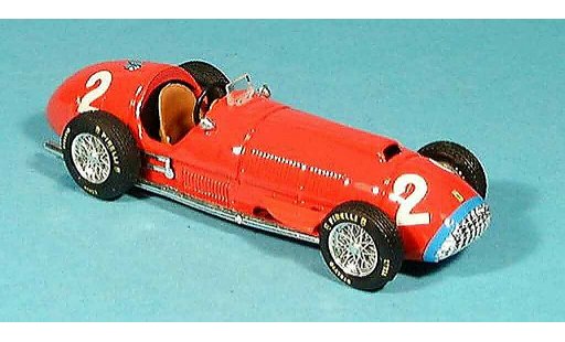 Ferrari 375 F1 1/43 Brumm no.2 alberto ascari gp monza 1951 modelauto