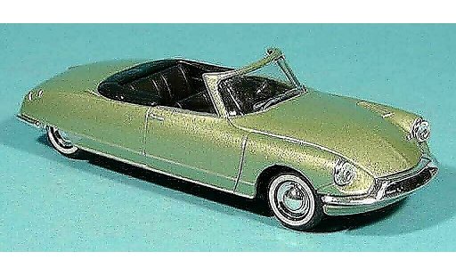 Citroen DS Cabriolet 1/43 Solido groen 1961 modelauto