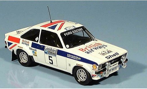 Ford Escort Rally 1/43 Trofeu RAC Waldegaard-Thorszelius 1977 modelauto