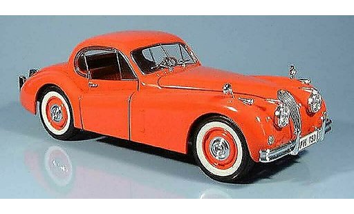 Jaguar XK 120 1/18 Signature rood oranje 1949 modelauto