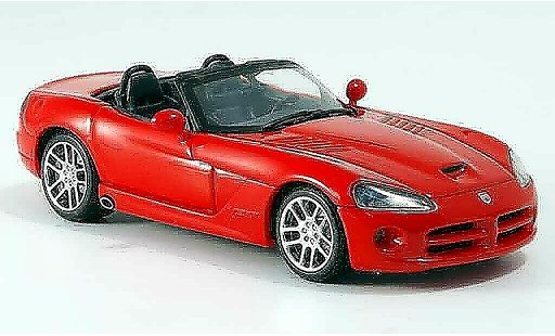 Dodge Viper SRT 10 1/43 Autoart rood 2003 modelauto
