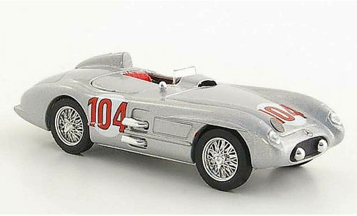 Mercedes 300 Base 1/43 Brumm No.104 Moss / Collins Targa Florio 1955 modelauto