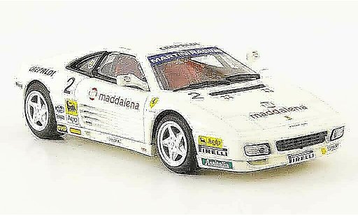 Ferrari 348 Challenge 1/43 Bang gianni giudici 1993 modelauto
