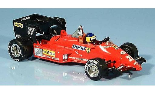 Ferrari 126 C4 1/43 Brumm g.p. belgien m. alboreto modelauto
