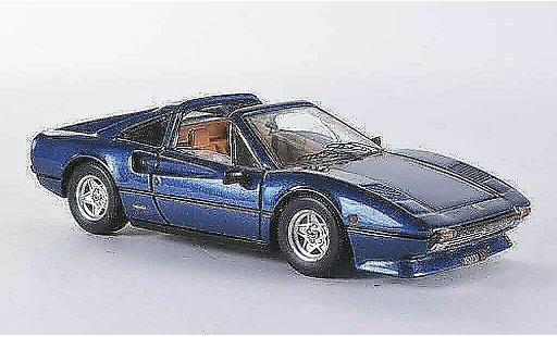 Ferrari 308 GTS 1/43 Best met. blauw dak liegt bei modelauto