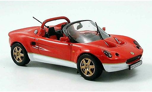 Lotus Elise 49 1/43 Maxi Car rood wit modelauto