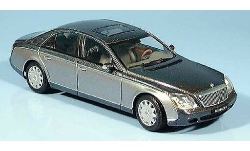 Maybach 57 SWB 1/43 Autoart grijs metallic 2002 modelauto