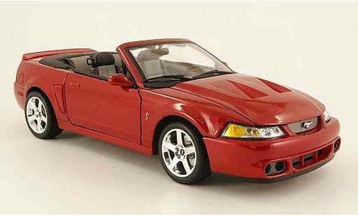 Ford Mustang 2003 1/18 Maisto svt cobra cabriolet rood modelauto