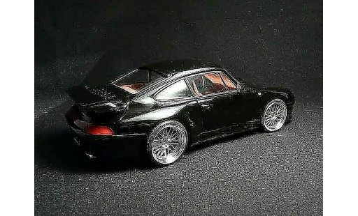 Porsche 911 Turbo S 1/18 Ut Models zwart modelauto