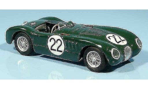 Jaguar C-Type Base 1/43 Brumm no. 22 moss fairman le mans 1951 modelauto