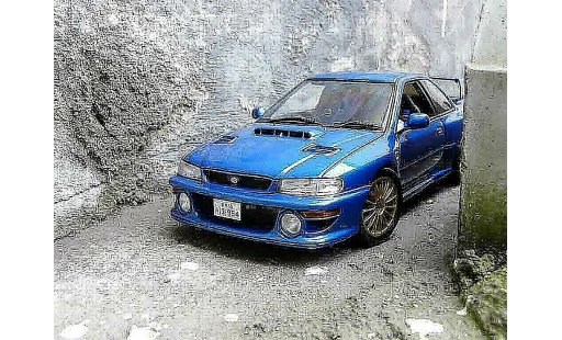 Subaru Impreza 22B 1/18 Autoart jantes modelauto