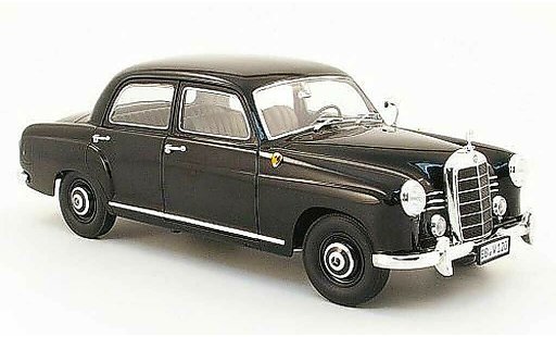 Mercedes 180 Base 1/18 Revell ponton (w 120) zwart 1953 modelauto