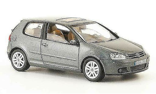Volkswagen Golf Base 1/43 Schuco grijs groen 3 portes 2003 modelauto