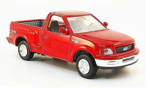 Ford F-150 Pickup 1/43 Yat Ming F 150 Pick Up rood 1998 modelauto