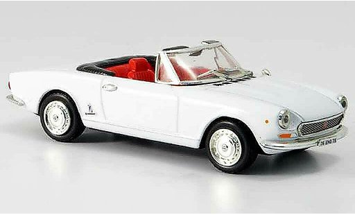 Fiat 124 Limousine 1/43 Vitesse wit open modelauto
